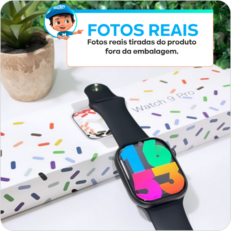 Microwear-W29 Pro COM INTELIGÊNCIA ARTIFICIAL. Relógio inteligente para homens e mulheres, música local, GPS Sports Tracking, série original 9 smartwatch